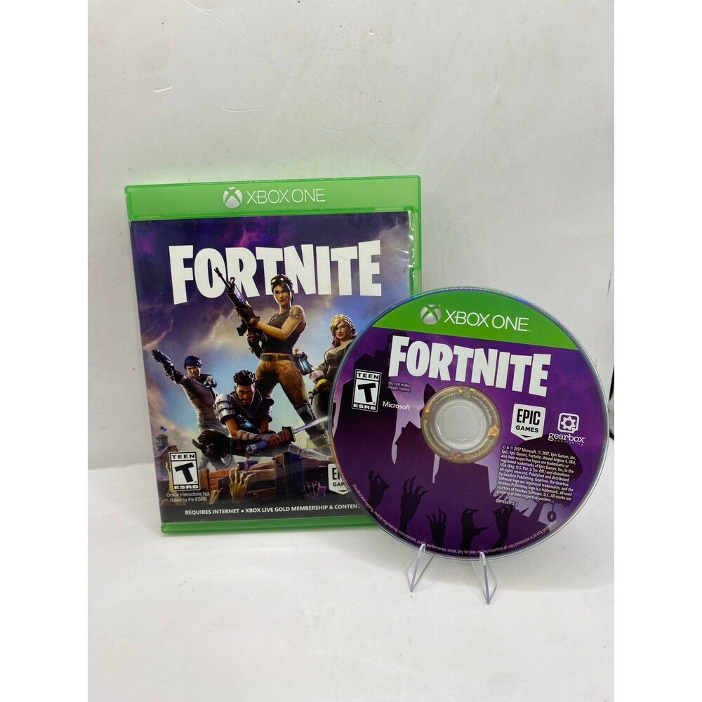 Fortnite Xbox One 2017 Purple Disc Save the World Edition Rare